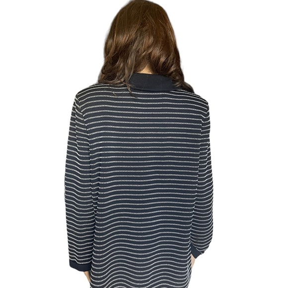 St. John collection black/White cardigan large jacket size 14 - Picture 3 of 10